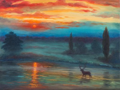 Pen Pond Richmond Park, 2017 by Unbekannt Unbekannt